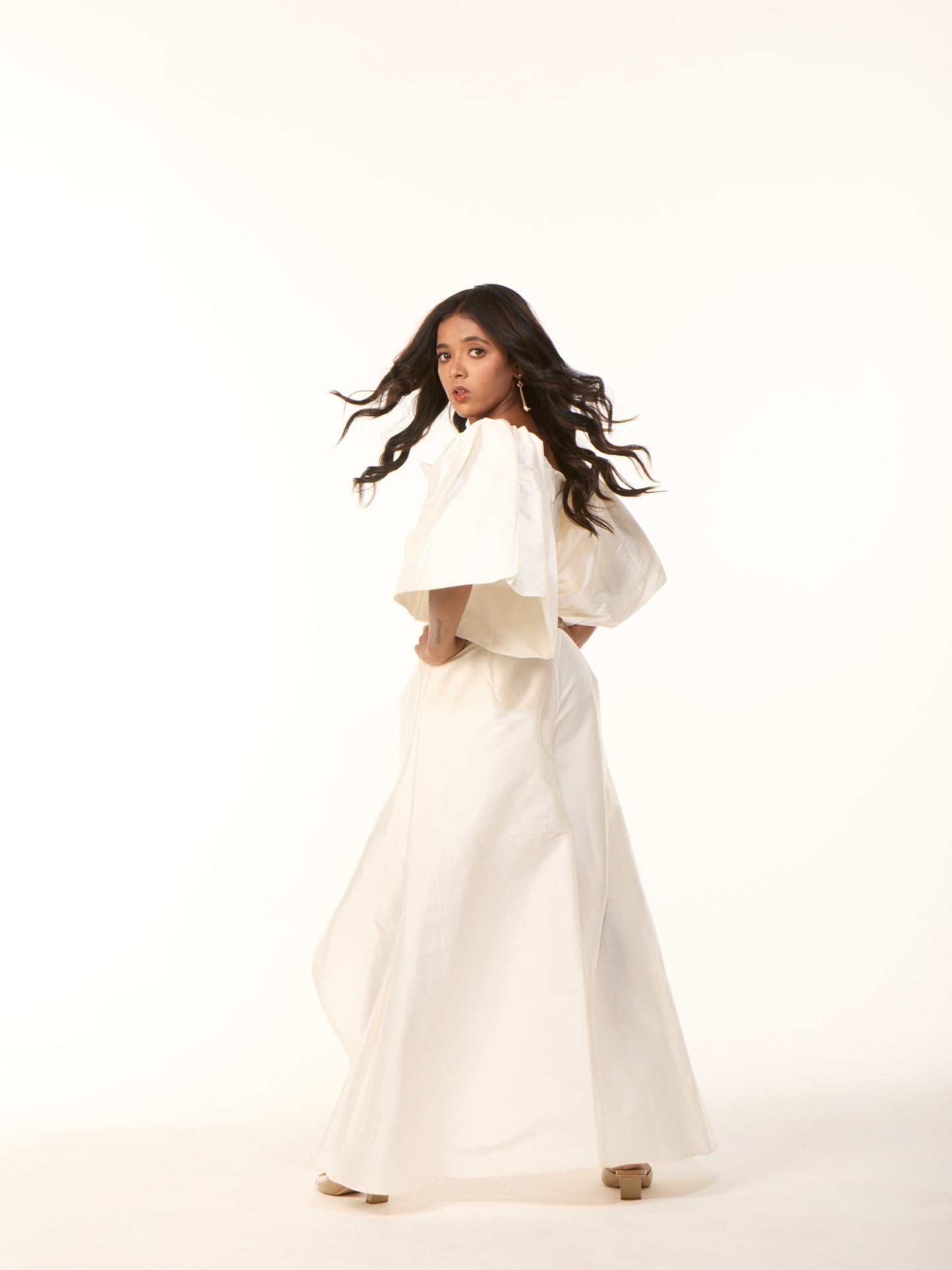 White Skirt and Top