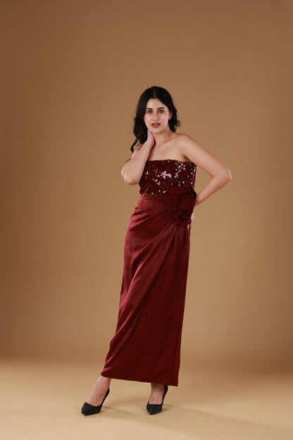 Scarlet Rose Glam Dress