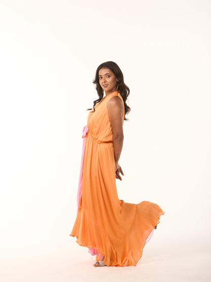 Orange Blend Dress