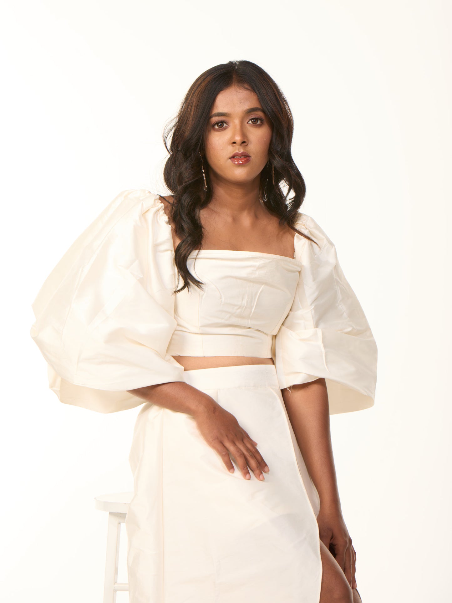 White Skirt and Top