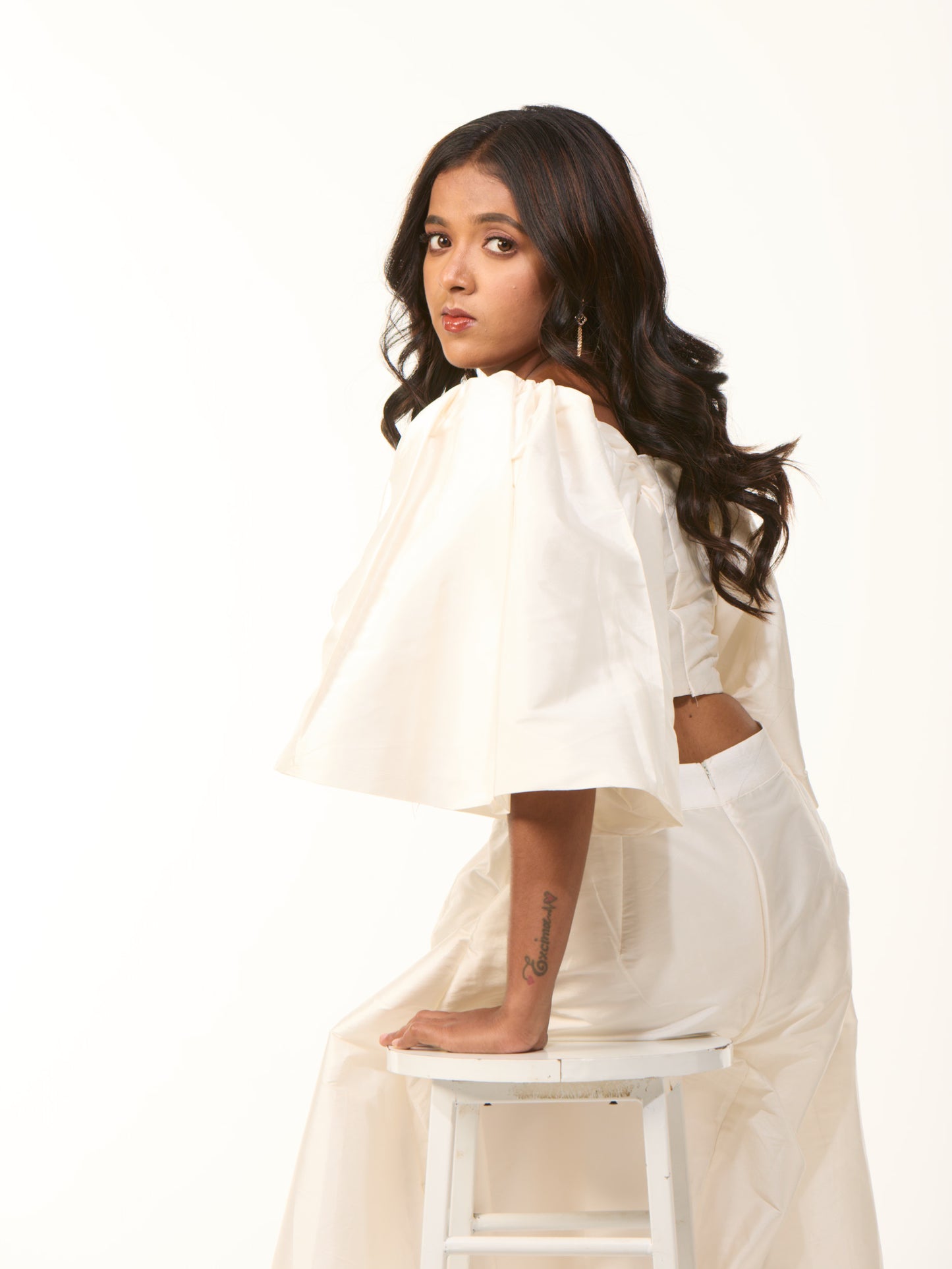 White Skirt and Top